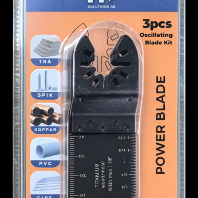 Sågblad 3-pk 34mm x 40